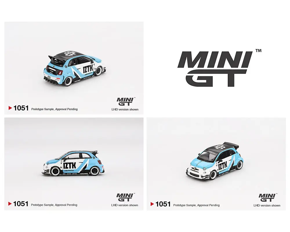 Mini Gt 1/64 Abarth 595 Lb-Works X Abas Works Iztk 1