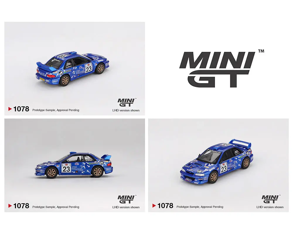 Mini Gt 1/64 Subaru Impreza Wrc99 #23 2000 Acropolis Rally – Mijo Exclusives 1