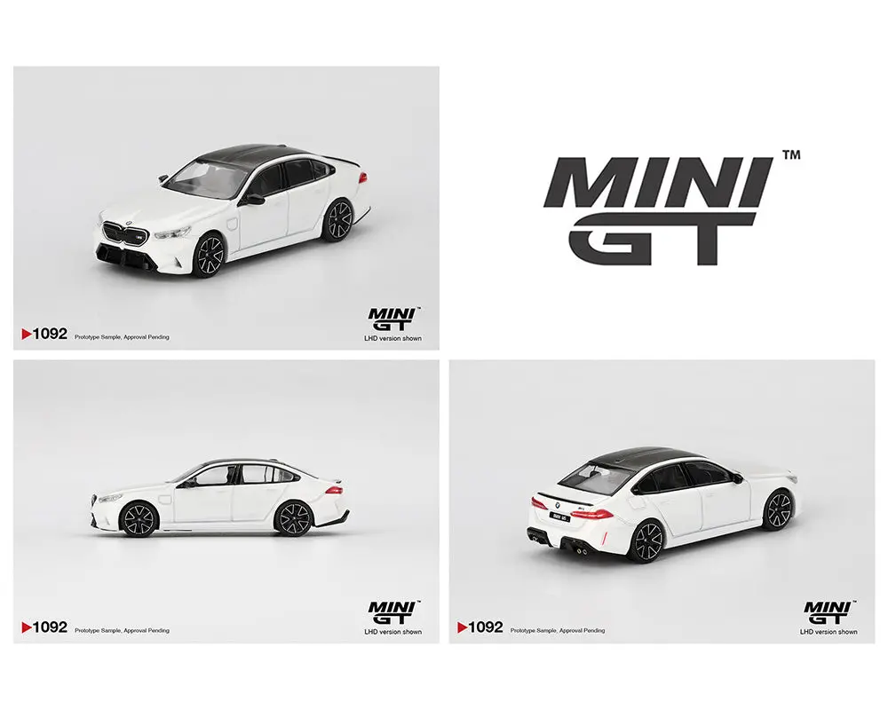 (Coming Soon) Mini Gt 1/64 Bmw M5 – Alpine White 1