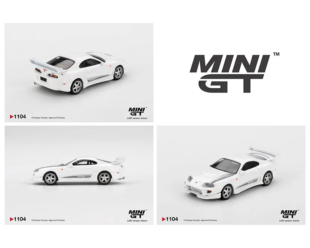 (Coming Soon) Mini Gt 1/64 Toyota Supra Veilside Combat V-I – White 1