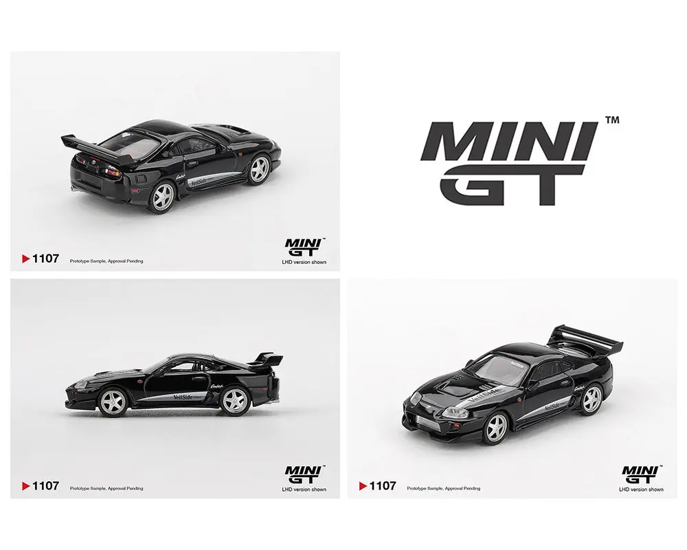 (Coming Soon) Mini Gt 1/64 Toyota Supra Veilside Combat V-Ii – Black 1