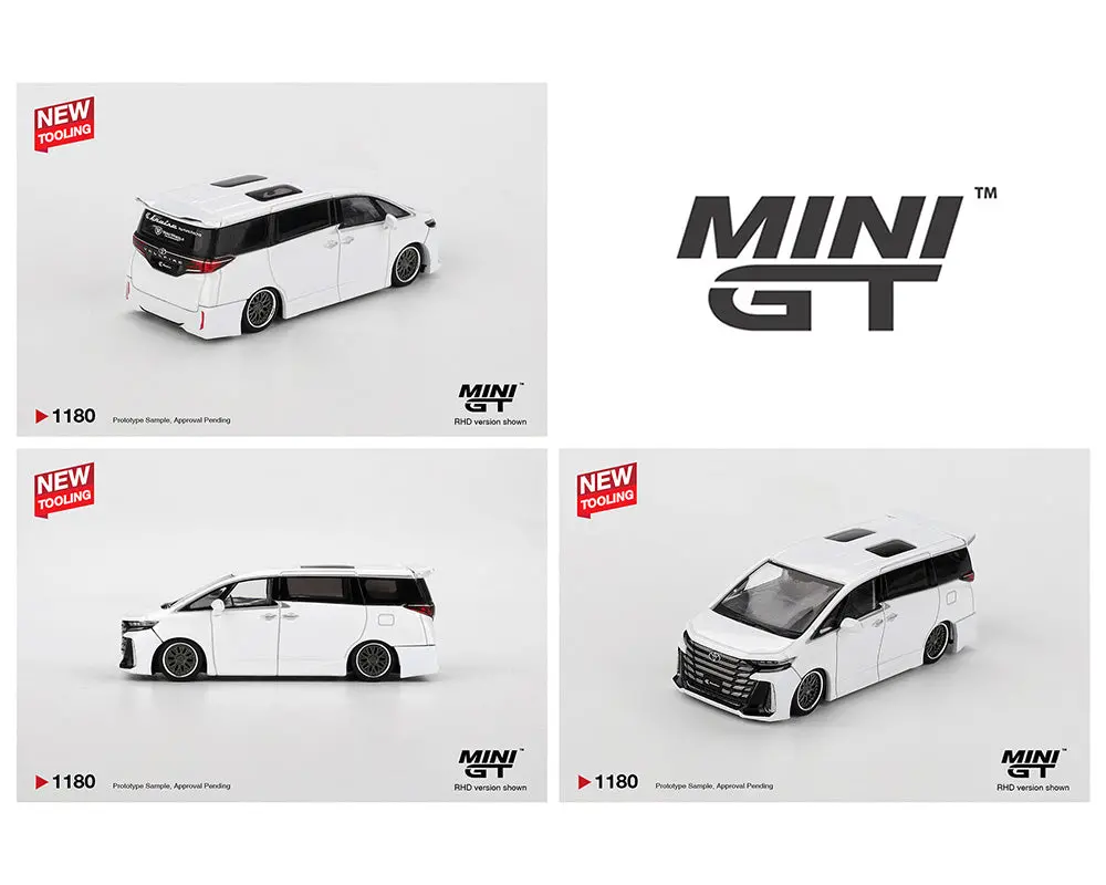 (Coming Soon) Mini Gt 1/64 Toyota Alphard 40 Kuhl – White – New Tooling! 1