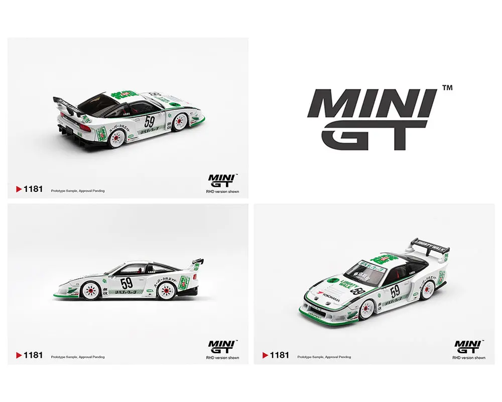 (Coming Soon) Mini Gt 1/64 Nissan Lb-Silhouette 180Sx – White 1