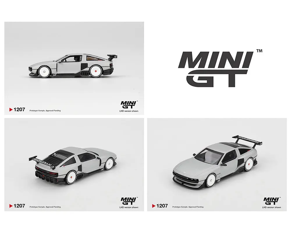 (Coming Soon) Mini Gt 1/64 Hyundai Concept N Vision 74 (Vp2) – Silver – Korea Exclusive 1