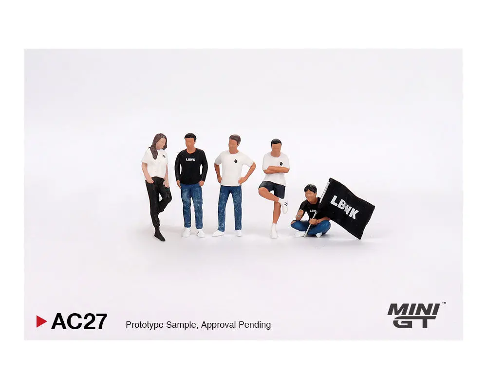 Mini Gt 1/64 Mini Gt 1:64 Figurine Team Liberty Walk 1