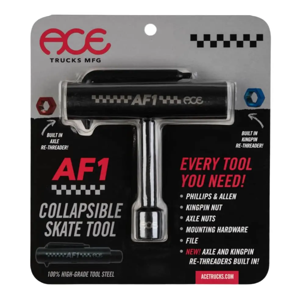 Ace AF1 Folding Skate Tool with Rethreading Capability