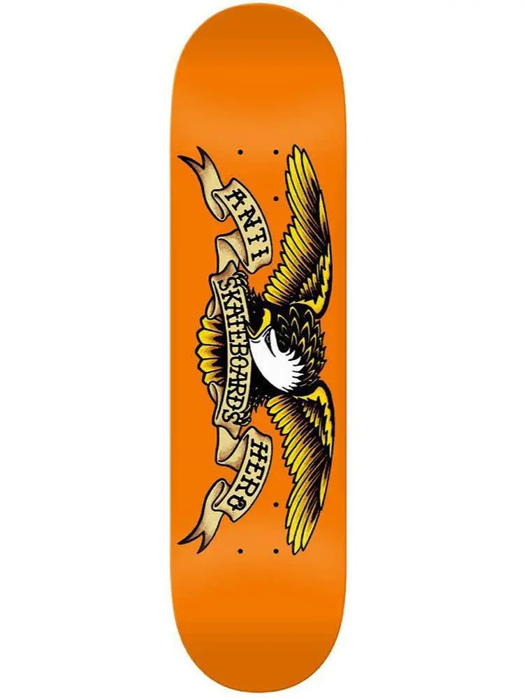Antihero Eagle Orange 9.0 Skateboard Deck