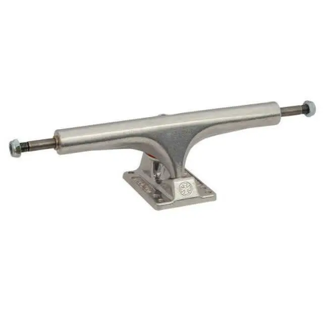 Independent 215 Raw Skateboard Trucks – 183mm Width