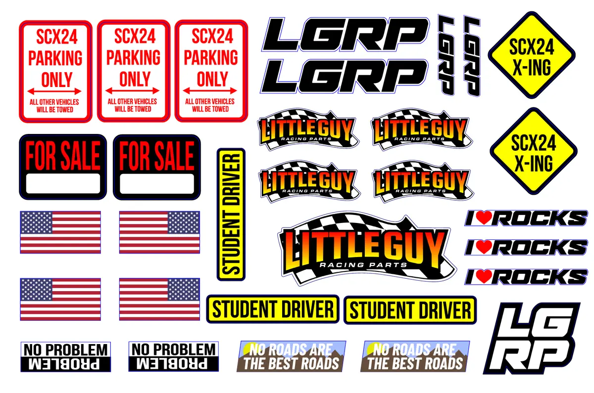 Lgrp® Og Sticker Sheet 1