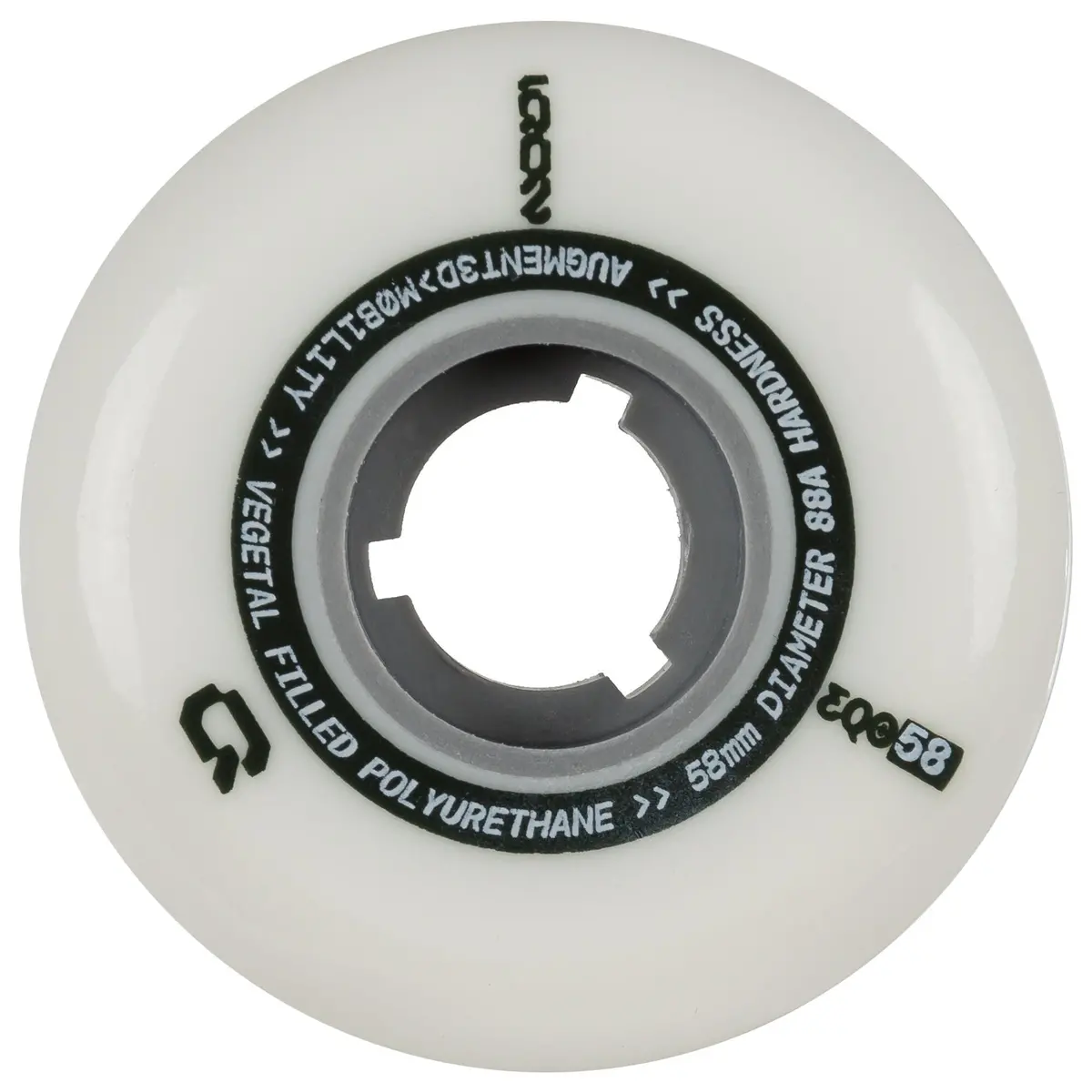 Iqon Eqo Wheels - 58Mm 88A (4Pk) *Yellowing Urethane* 1