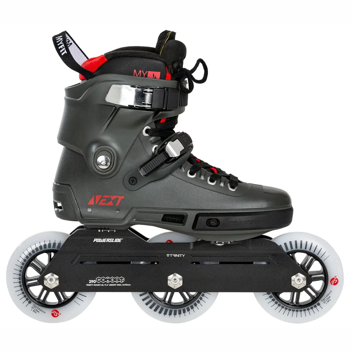 Powerslide Next Charcoal 110 - Clearance 1