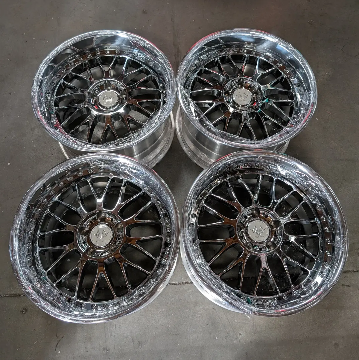 GMR Excalibur 18-Inch Chrome Alloy Wheel – 5x114.3 Bolt Pattern
