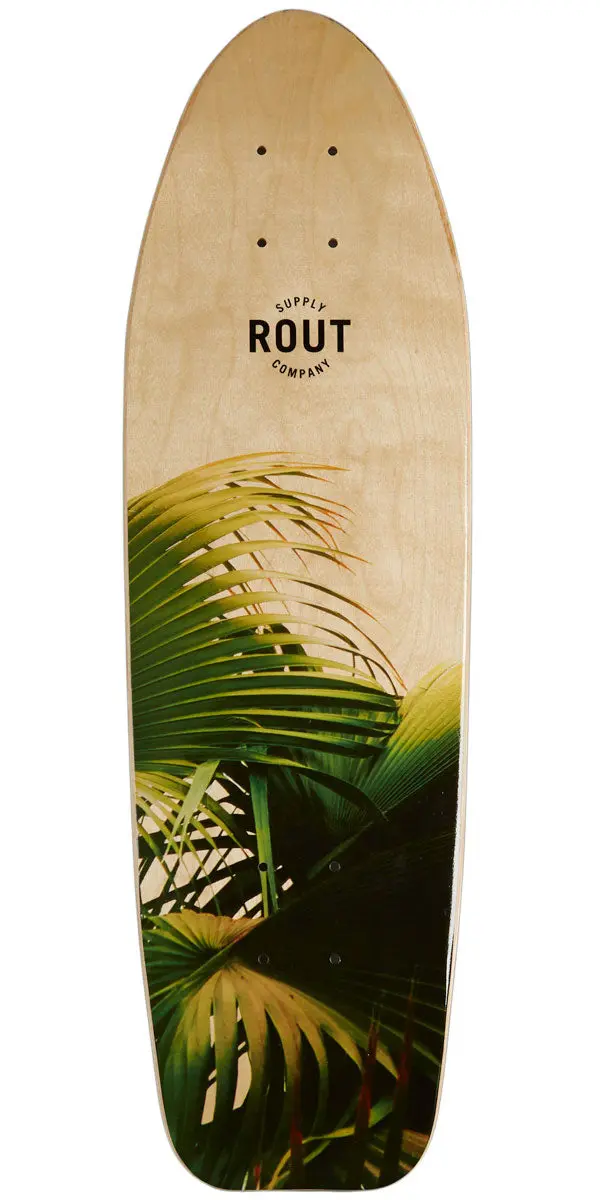 Rout Palms Cruiser Skateboard Deck 1