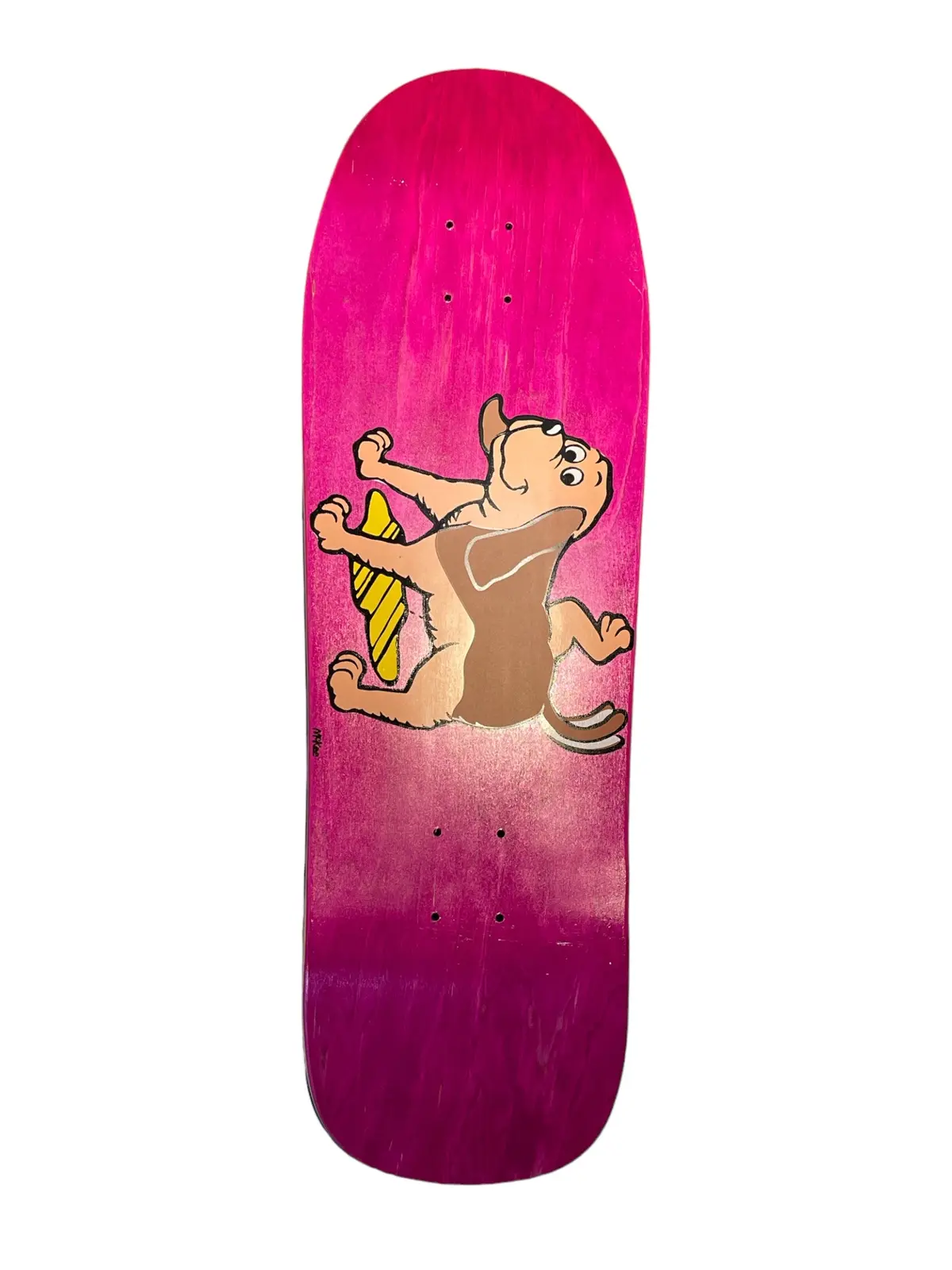 Primewood Marc McKee Dog Piss Reissue Skateboard Deck — Hand-Screened & Artist-Signed