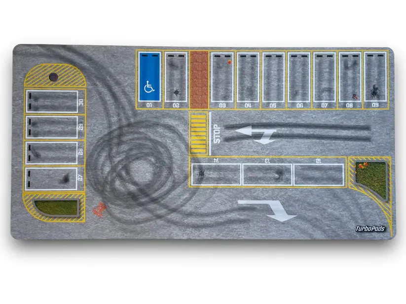 Turbo Pads 1/64 Los Angeles Pad 70Cm X 35Cm 1