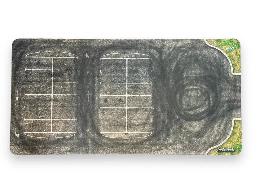 Turbo Pads 1/64 Slide Park 70Cm X 35Cm 1
