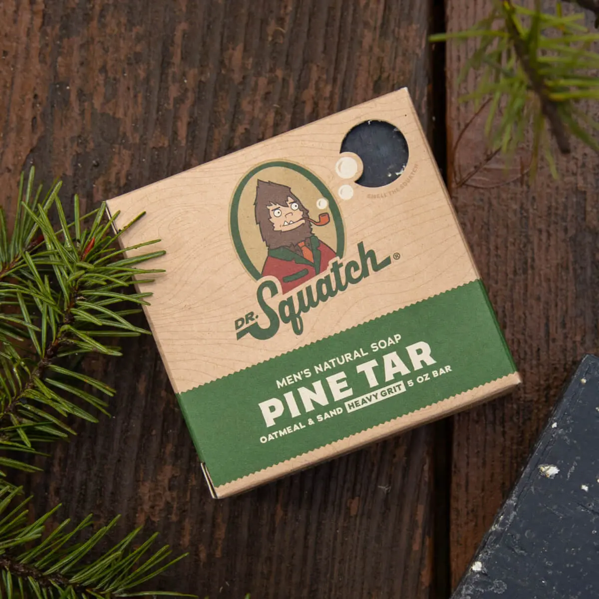 Dr Squatch Soap -  Pine Tar 1