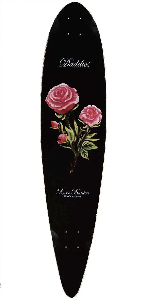 Daddies Rose City Pintail Longboard Deck 1
