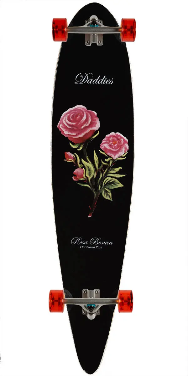 Daddies Rose City Pintail Longboard Complete 1