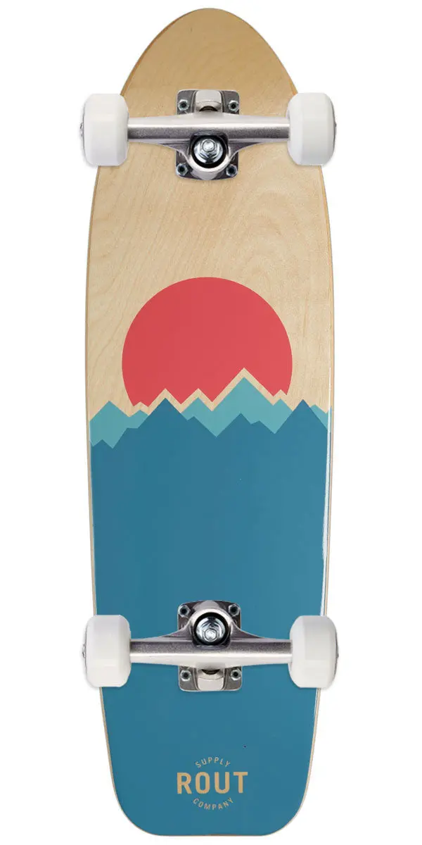Rout Peaks Cruiser Skateboard Complete 1