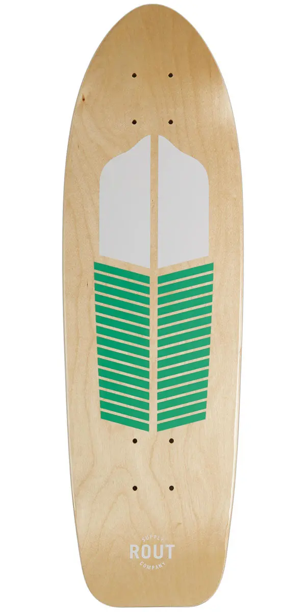 Rout Plume Cruiser Skateboard Deck 1