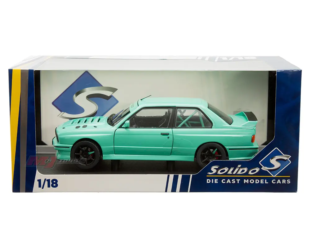 Solido 1:18 1990 Bmw E30 M3 – Tiffany Blue Custom 1