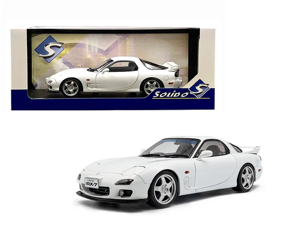 Solido 1:18 1999 Mazda Rx-7 Fd Rs – White 1