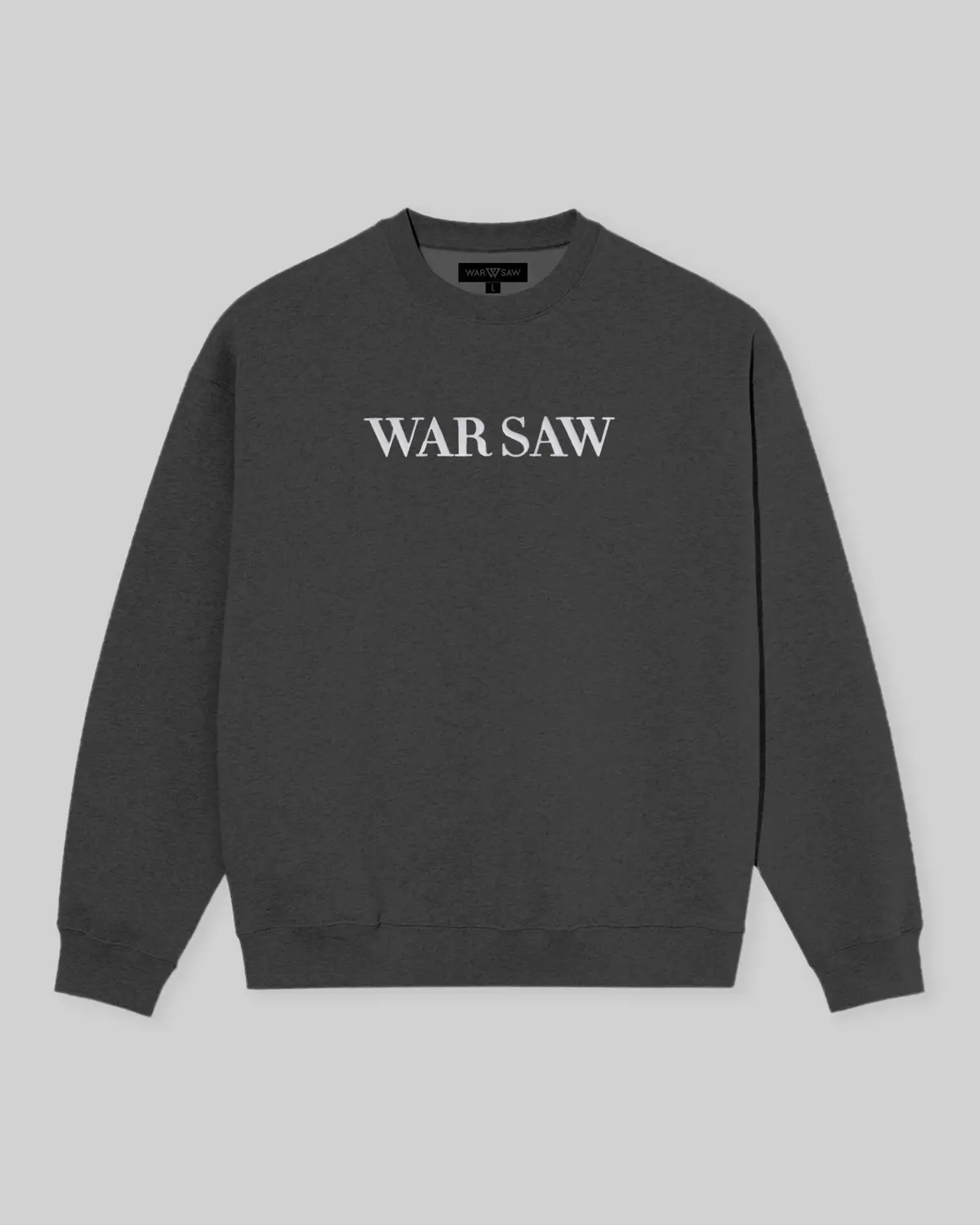 Retro-Inspired Savant Crew T-Shirt in Classic Black