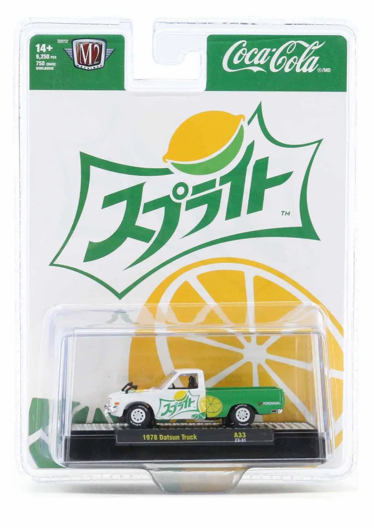 1978 Datsun 620 Truck Spirte M2 Machines 1:64 Scale Coca-Cola A33 1