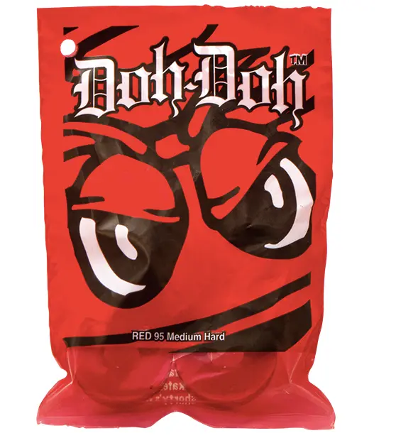 Doh Doh Medium Red 95A Bushings Set