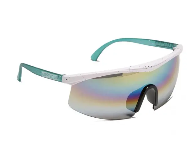 Firebirds Happy Hour Sunglasses in Pink, Teal & Yellow