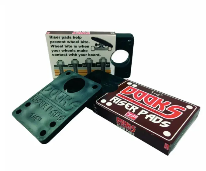 Dooks Quarter-Inch Riser Pads for Skateboard Trucks