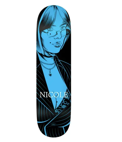 Real Nicole Crush Twin Skateboard Deck – 8.25"