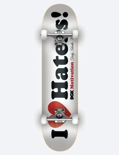 DGK Haters 8.25-Inch Complete Skateboard