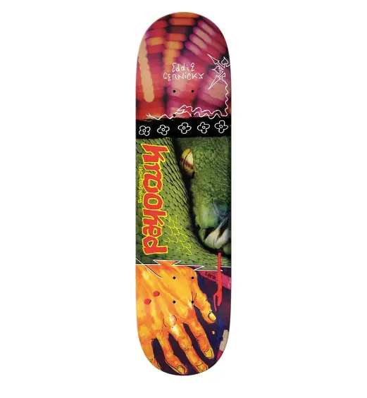 Krooked Cernicky Snake Bite 8.38" Skateboard Deck