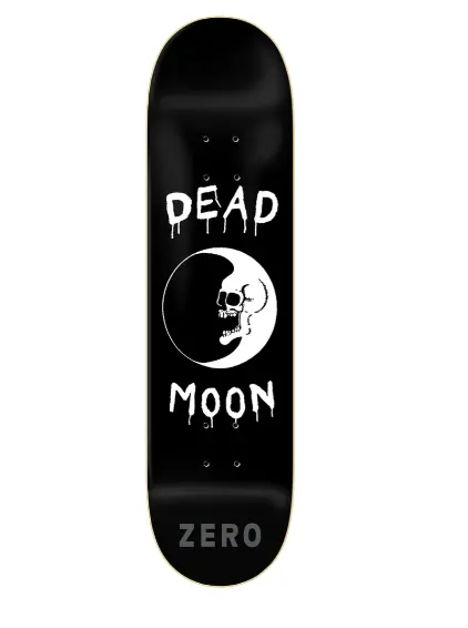 Zero Dead Moon 8.5" Skateboard Deck