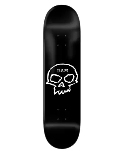 Zero Bam Single Skull 8.25" Skateboard Deck