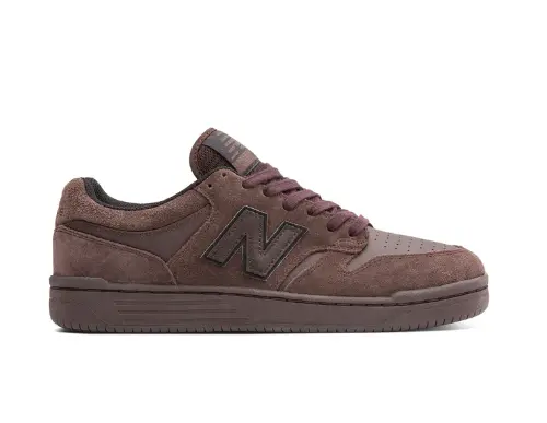 Stylish New Balance Numeric 480 in Rich Chocolate Brown – Designed for Skate Performance & Everyday Comfort