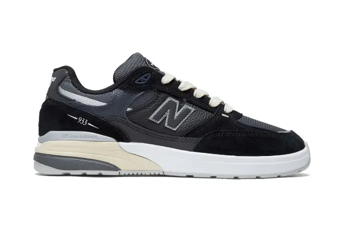 New Balance Numeric 933 Reynolds Skate Shoes in Black and Blue