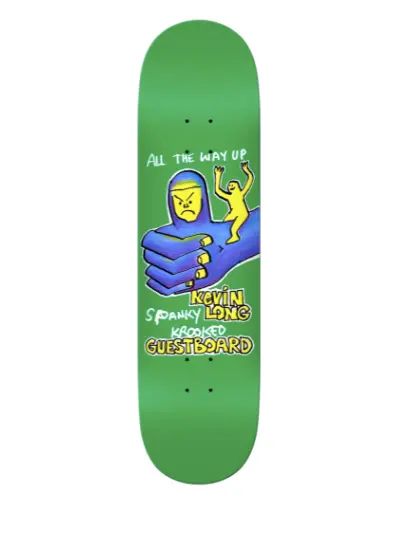 Krooked x Spanky Guest Pro Skateboard Deck – 8.25"