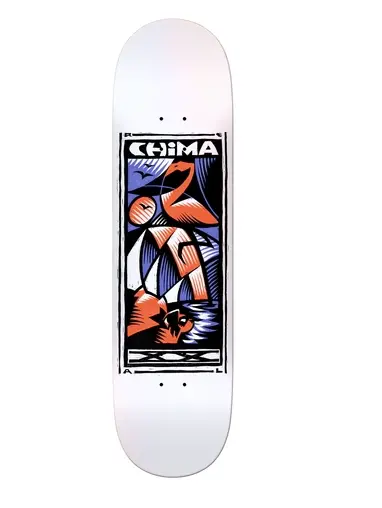Celebrate two decades of Real Chima with this limited-edition 8.25-inch skateboard deck, featuring commemorative graphics and premium construction.