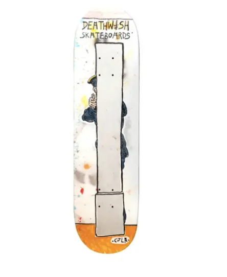 Deathwish Skateboards Yuri Take Cover 8.38" Deck