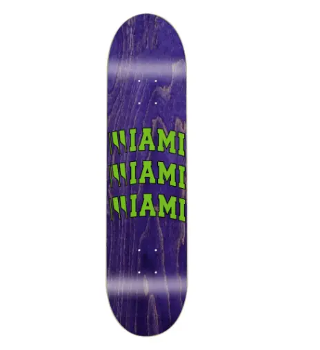 Edglrd Miami Purple Skateboard Deck – 8.62 Inches