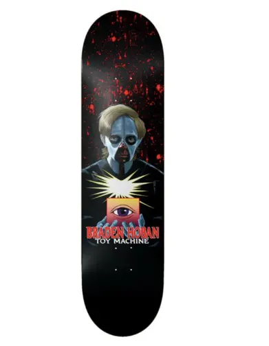Toy Machine Hoban Unzipped Skateboard Deck – 8.38 Inches Wide
