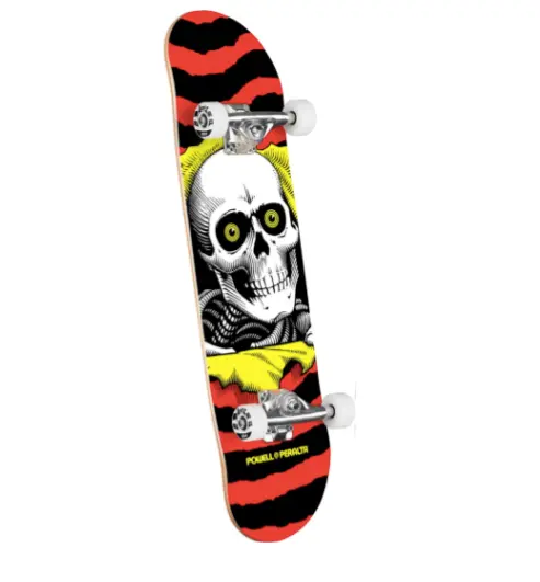 Powell Peralta Ripper Red 7.75-Inch Complete Skateboard