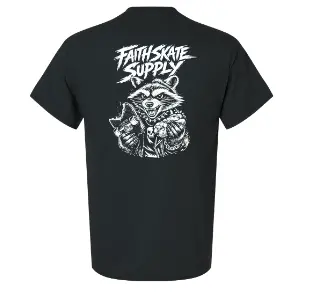 Faith Skate Punk Panda Graphic T-Shirt – Limited Edition 2026 Skateshop Day Release