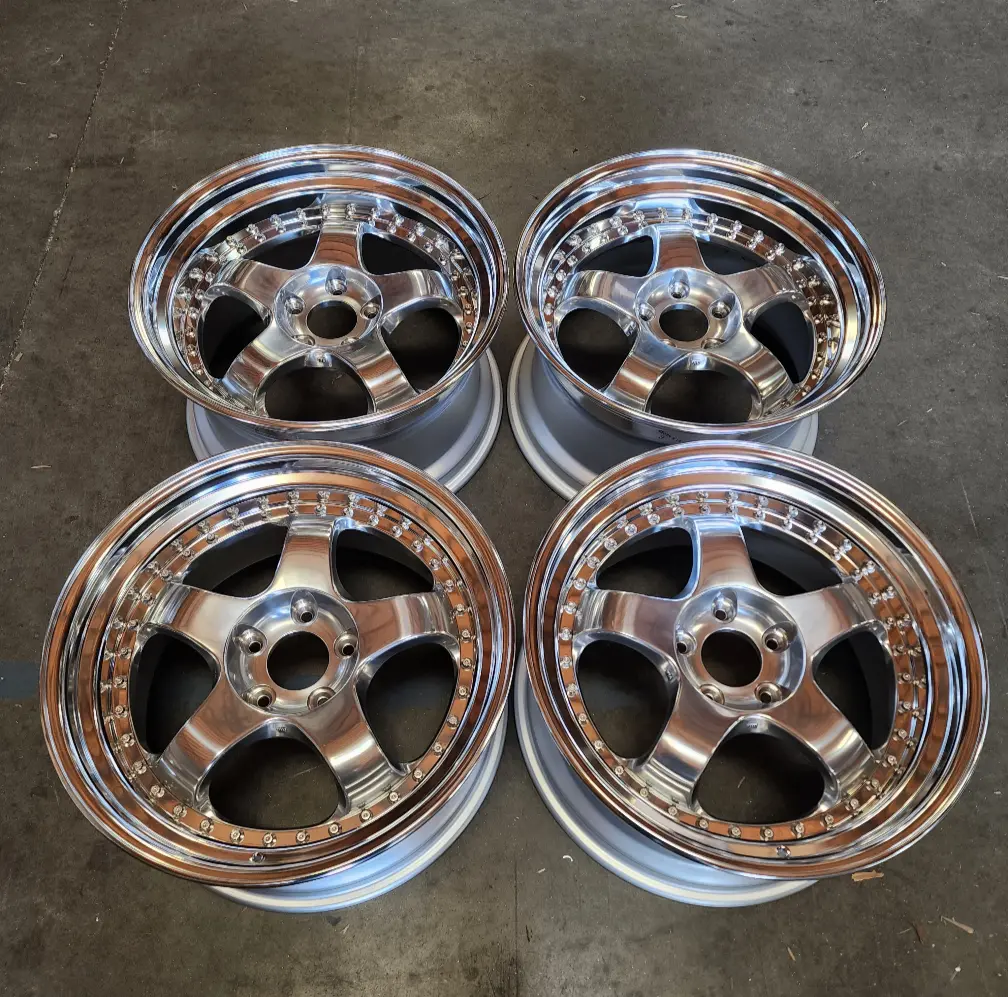 20-Inch Work Meister S1 Three-Piece Wheel - 5x114.3 Bolt Pattern