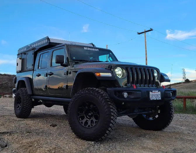 Jeep Gladiator (Jt, Diesel) 2020 - 2025 4.0" Dynamic Lift Kit 1