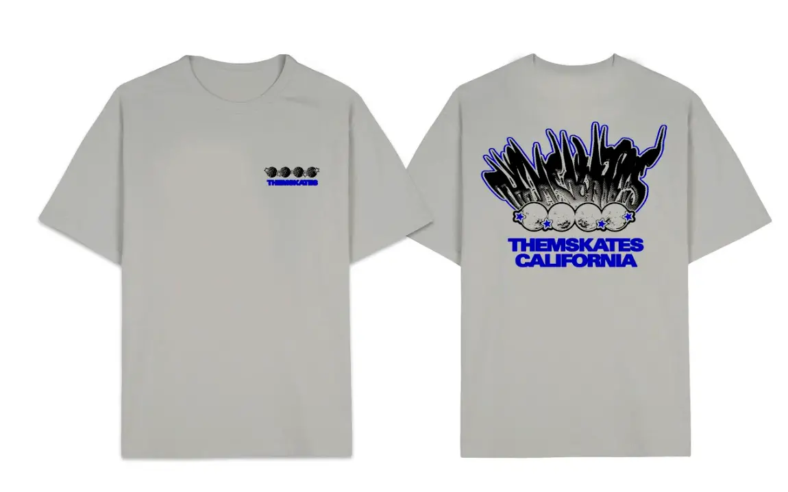 Them Skates - Mac Grey Tee 1