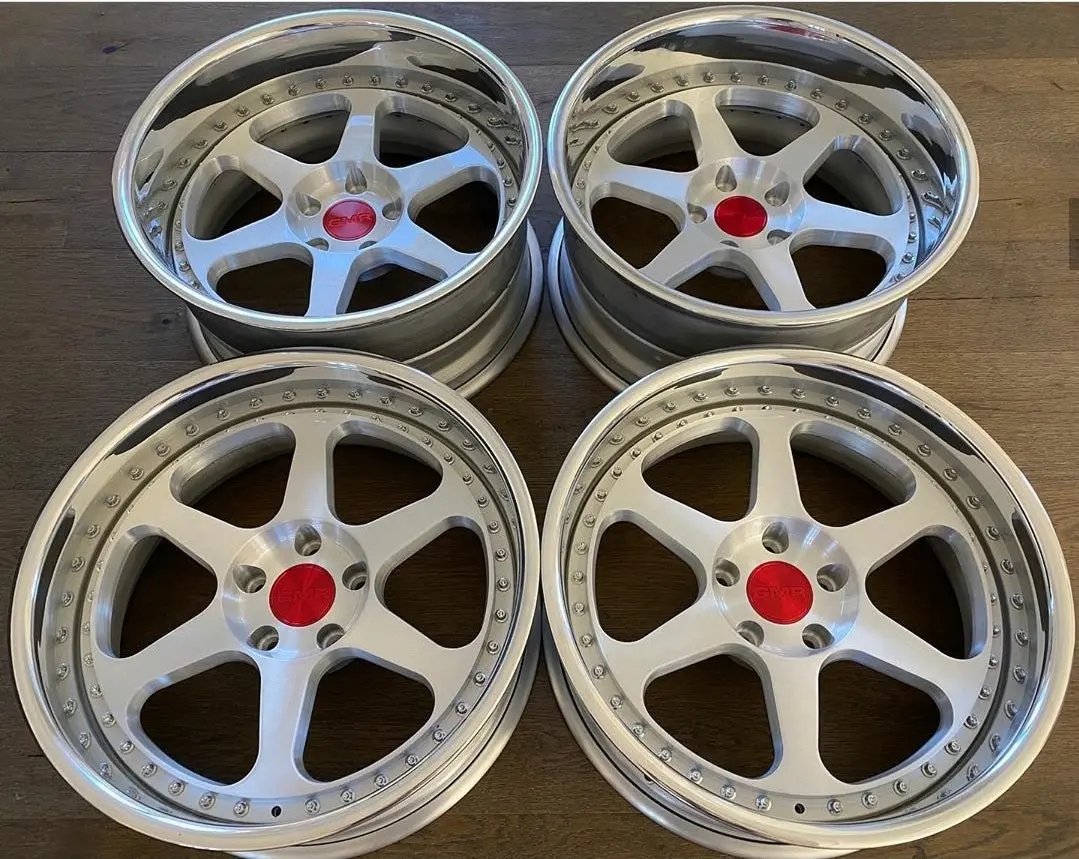 18-inch GMR VSS-15 alloy wheels with 5x114.3 bolt pattern — precision-engineered and built to order for optimal fit and performance